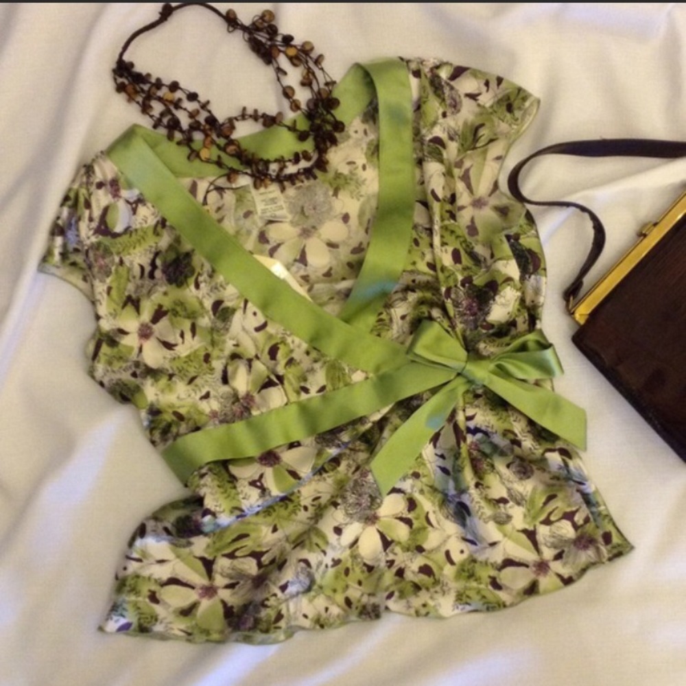 Studio M Silk Blouse - Picture 1 of 4